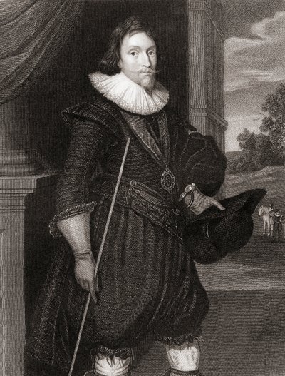 James Hamilton (1589-1625), Hamilton 2. márkija portréja, a "Lodge