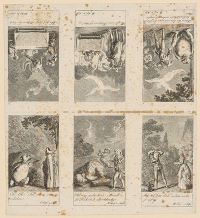 4-9. lap Shakespeare „A vihar” című művéhez alkotó: Daniel Nikolaus Chodowiecki