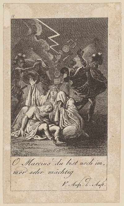 11. tábla Shakespeare „Coriolanus” című művéhez alkotó: Daniel Nikolaus Chodowiecki