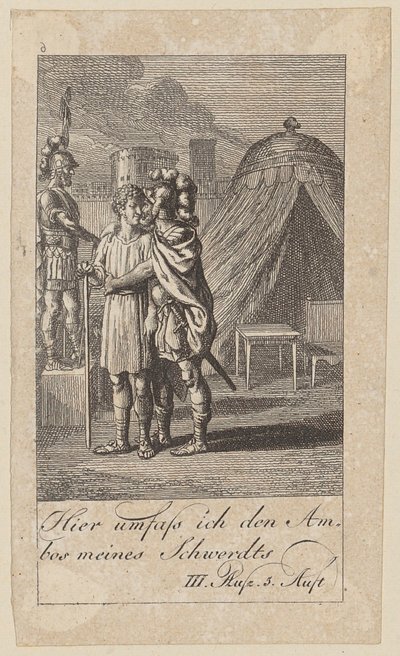 6. lap Shakespeare „Coriolanus”-ához alkotó: Daniel Nikolaus Chodowiecki