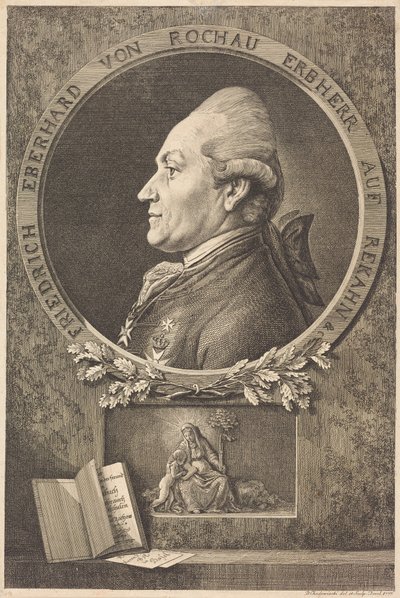 F. E. von Rochow alkotó: Daniel Nikolaus Chodowiecki