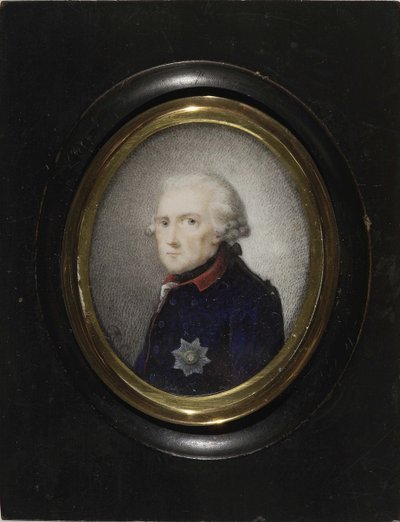 II. Frigyes porosz Kr. u. 1785 alkotó: Daniel Nikolaus Chodowiecki
