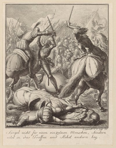 Rudolf császár élete alkotó: Daniel Nikolaus Chodowiecki