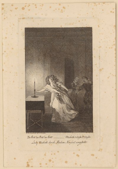 Lady Macbeth alkotó: Daniel Nikolaus Chodowiecki
