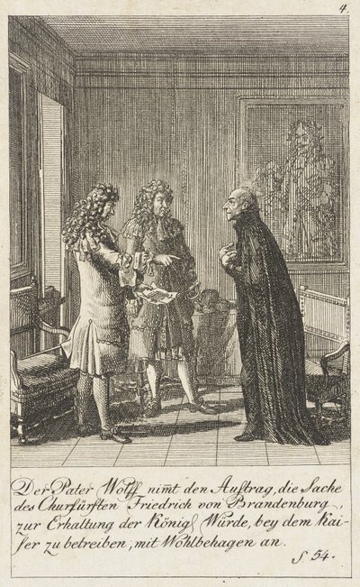4. tábla az „Brandenburg története 1793-ra” című műhöz alkotó: Daniel Nikolaus Chodowiecki