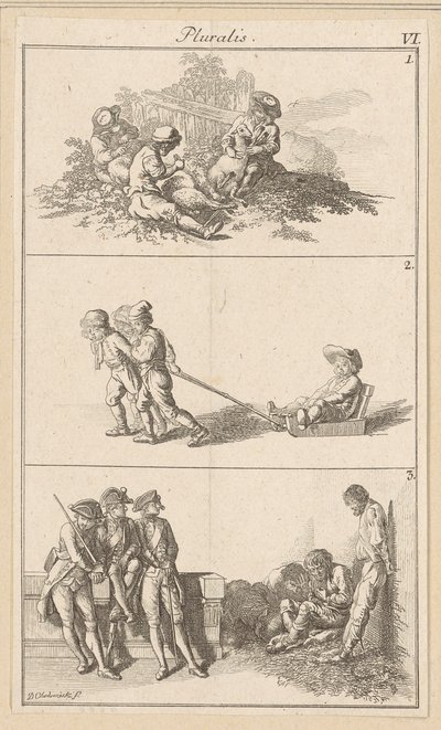 Pluralis VI alkotó: Daniel Nikolaus Chodowiecki