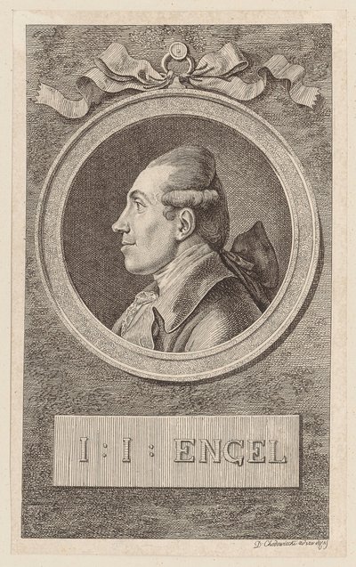 Johann Jakob Engel portréja alkotó: Daniel Nikolaus Chodowiecki