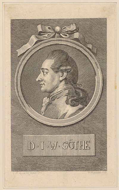 Johann Wolfgang Goethe portréja alkotó: Daniel Nikolaus Chodowiecki
