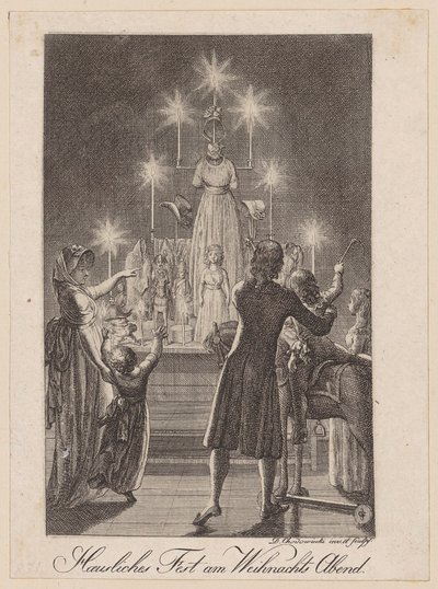 Karácsony alkotó: Daniel Nikolaus Chodowiecki