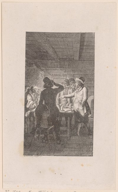 Egy vendéglősnő visszaadta egy holland hajósnak azt a pénztárcáját, amelyben 700 rubel volt, és amelyet a férfi hét évvel ezelőtt részegségében elvesztett alkotó: Daniel Nikolaus Chodowiecki