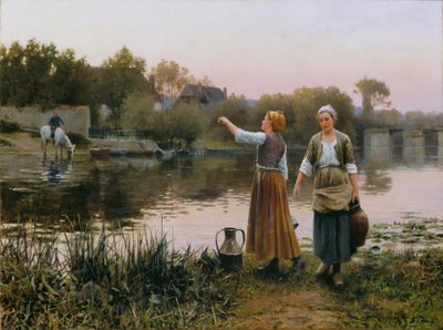 A vízhordók alkotó: Daniel Ridgway Knight
