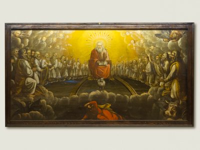 "Isten dicsőségének látomása" alkotó: Daniel Thielen