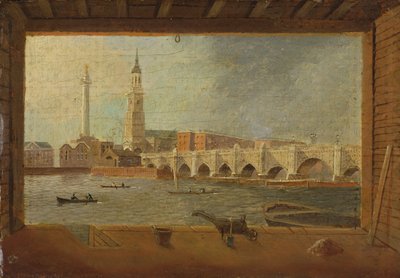 Kilátás a London Bridge-re alkotó: Daniel Turner