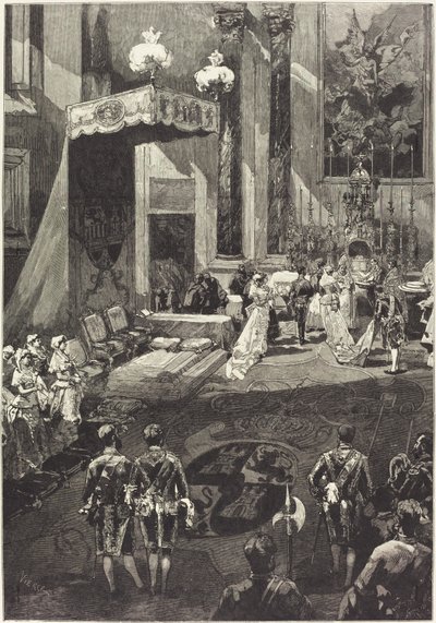 Egy gyermek születése alkotó: Daniel Vierge
