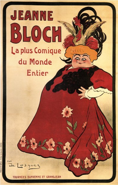 Jeanne Bloch, 1908 alkotó: Daniel de Losques