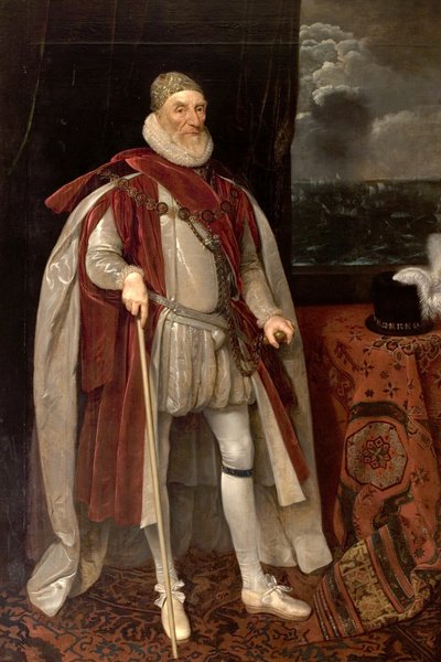 Lord Howard of Effingham, 17. század alkotó: Daniel Mytens