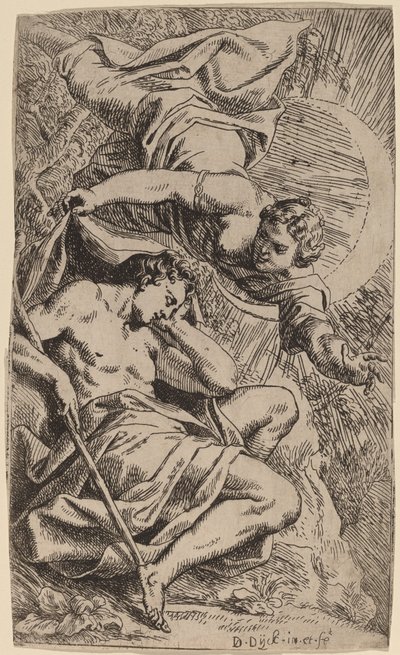 Diana és Endymion alkotó: Daniel van den Dyck