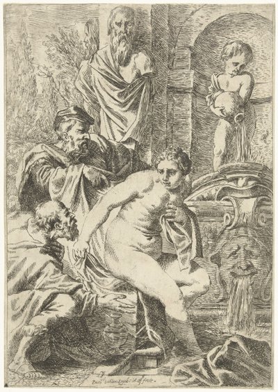 Susanna és a vének alkotó: Daniel van den Dyck