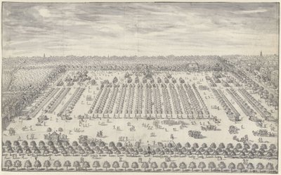 Tábor Hága közelében, 1742 alkotó: Daniël Marot (II)
