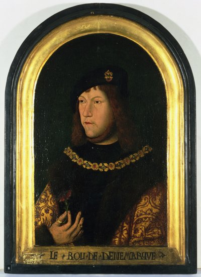 I. Frigyes (1471-1533) Dánia királya, 1520 körül (olaj, tábla) alkotó: Danish School