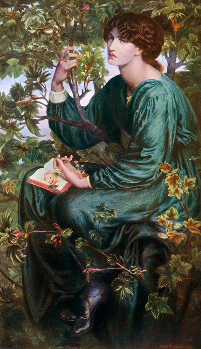 Napi álom, 1880, 1912. alkotó: Dante Gabriel Charles Rossetti
