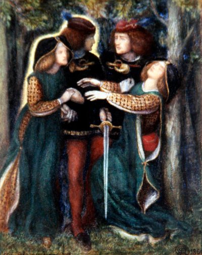 Hogyan találkoztak önmagukkal alkotó: Dante Gabriel Charles Rossetti