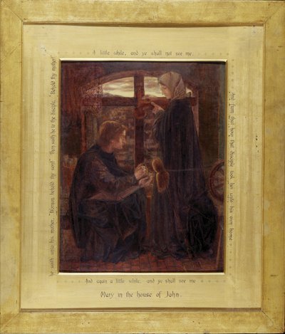 Mária a Szent János-házban alkotó: Dante Gabriel Charles Rossetti