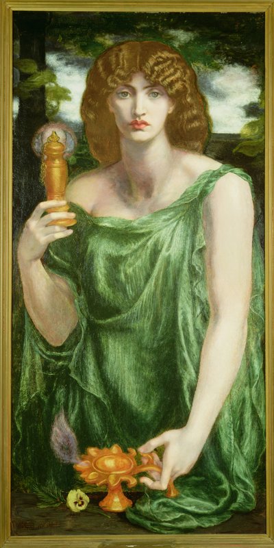 Mnemosyne alkotó: Dante Gabriel Charles Rossetti