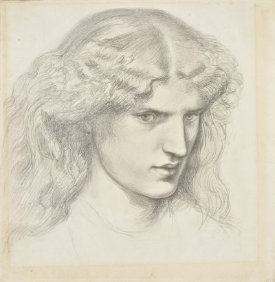 Annie Miller portréja, 1860-as évek alkotó: Dante Gabriel Charles Rossetti