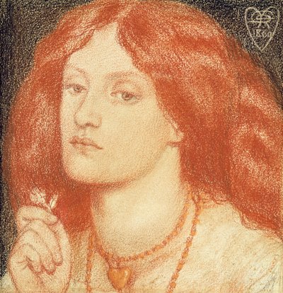 Elizabeth Siddal (1834-62) portréja alkotó: Dante Gabriel Charles Rossetti