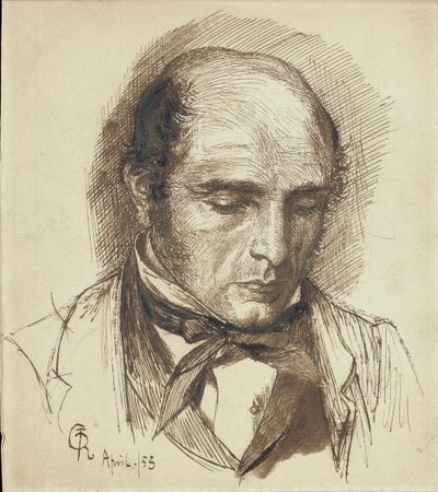 Henry Polidori portréja, 1953 alkotó: Dante Gabriel Charles Rossetti
