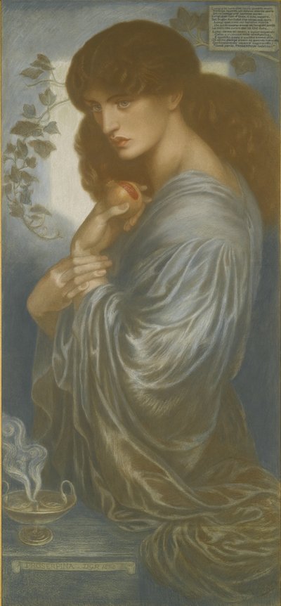 Proserpine alkotó: Dante Gabriel Charles Rossetti