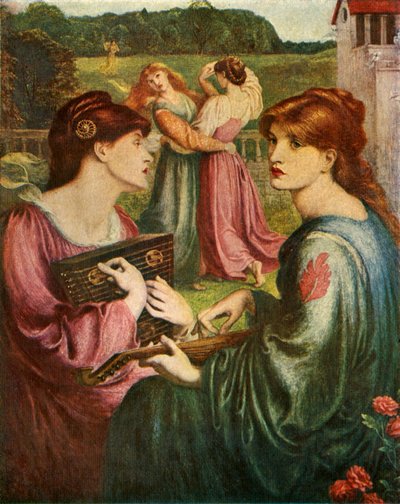 The Bower Meadow, 1850-1872, c1912 alkotó: Dante Gabriel Charles Rossetti