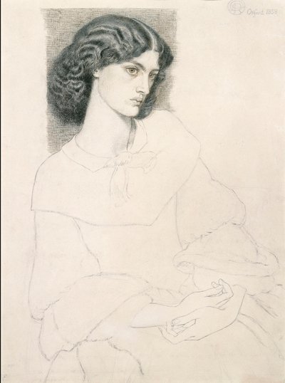 Jane Burden (1840-1914) alkotó: Dante Gabriel Rossetti