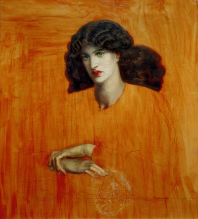 Az ablak asszonya alkotó: Dante Gabriel Charles Rossetti