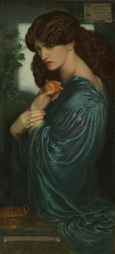 Proserpine alkotó: Dante Gabriel Rossetti