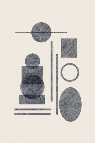 Texturált geometriai formák alkotó: Danushka Abeygoda