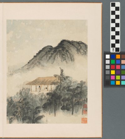 Emlékezések a Qinhuai folyóra, a Qing-dinasztiára alkotó: Daoji Shitao