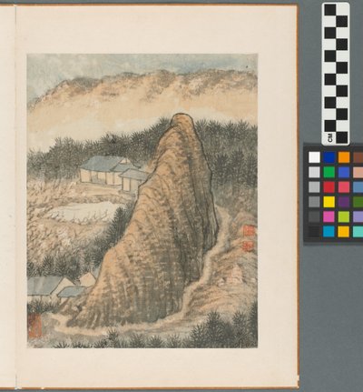 Emlékezések a Qinhuai folyóra, a Qing-dinasztiára alkotó: Daoji Shitao