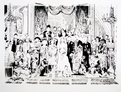 Athéni iskola, 2006 (indina tinta, papír) alkotó: Darren Coffield