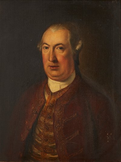 Félalakos portré egy úriemberről hímzett kabátban és mellényben (olaj, vászon) alkotó: David (follower of) Martin