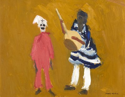 Zenész és bohóc, Le Grand Ballet de Senegal alkotó: David Alan Redpath Michie