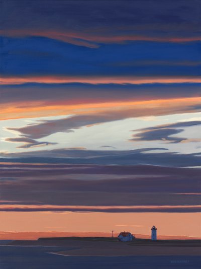 Race Point Finish, 2017 (olaj, vászon) alkotó: David Arsenault