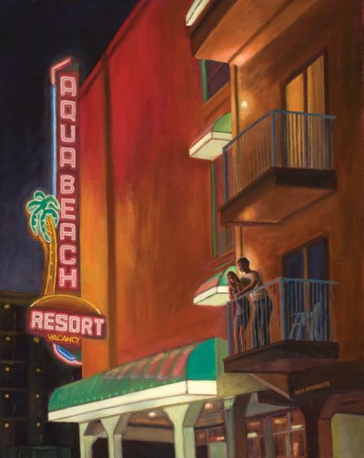 Wildwood Nights, 2011 (olaj, vászon) alkotó: David Arsenault