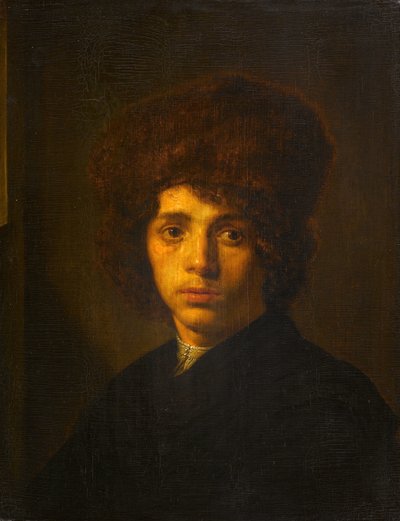 Fiatal férfi prémes sapkával alkotó: David Bailly