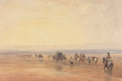 Átkelés Lancaster Sandson alkotó: David Cox