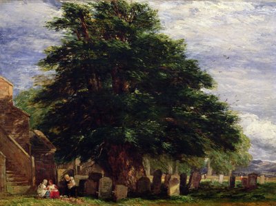 Darley Churchyard alkotó: David Cox