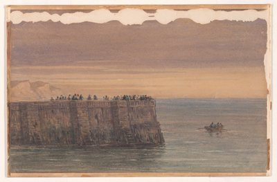 Dover móló, Kent alkotó: David Cox