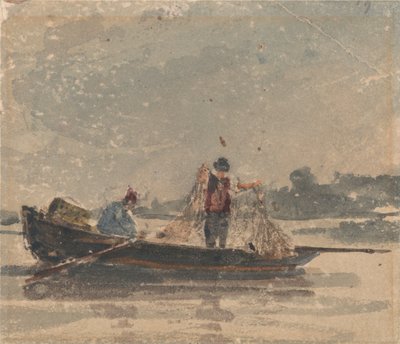 Hálót húzó halászok alkotó: David Cox