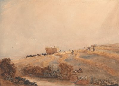 Széna kaszálása alkotó: David Cox